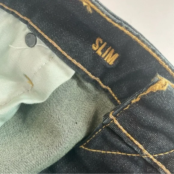 NWT American Eagle Outfitters Slim 40W X 34L Extreme Flex Denim Dark Blue Jeans - Picture 11 of 16